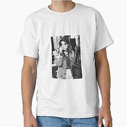 Sandra Bullock Black and White Classic T-Shirt