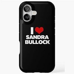 I Love Sandra Bullock iPhone Tough Case