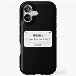 Reminder I Love Sandra Bullock iPhone Case