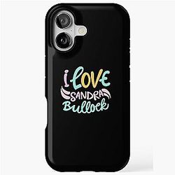 I Love Sandra Bullock Tough iPhone Case