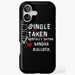 Mentally Dating Sandra Bullock iPhone Case