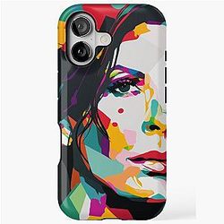 Sandra Bullock Art iPhone Tough Case
