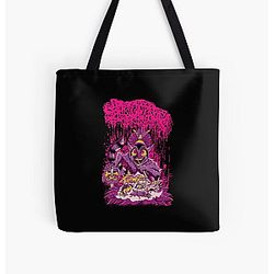 Sanguisugabogg Move It, Move It All Over Print Tote Bag RB1211