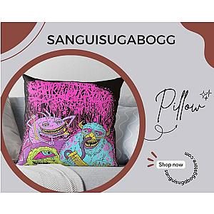 Sanguisugabogg Throw Pillow