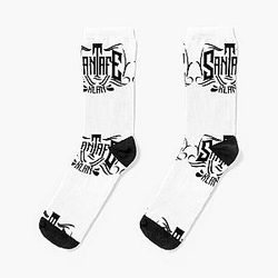 Santa Fe Klan Reggaeton Latino Gang Latin Trap Hip Hop Socks
