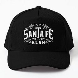 Santa Fe Klan Reggaeton Latino Gang Latin Trap Hip Hop White Baseball Cap