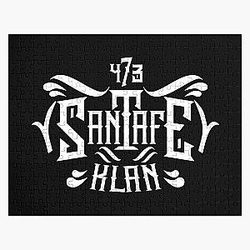 Santa Fe Klan Merch Santa Fe Klan Logo Jigsaw Puzzle