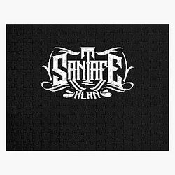 Santa Fe Klan Merch Santa Fe Klan Logo Jigsaw Puzzle