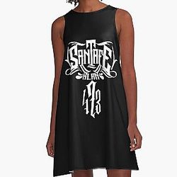 Santa Fe Klan Merch Santa Fe Klan 473 Tee A-Line Dress