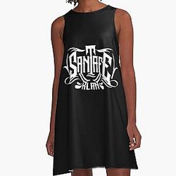 Santa Fe Klan Merch Santa Fe Klan Logo A-Line Dress