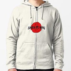 Santa Fe Klan - Rose Design Zipped Hoodie