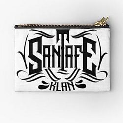 Santa Fe Klan Reggaeton Latino Gang Latin Trap Hip Hop Zipper Pouch