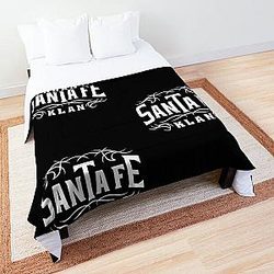 Santa Fe Klan Reggaeton Latino Gang Latin Trap Hip Hop White Comforter