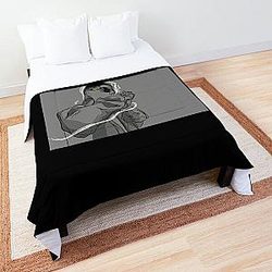 Santa Fe Klan Merch Silencio En El Callejon Song Comforter