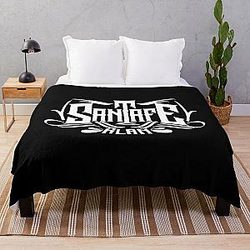 Santa Fe Klan Mexican Rapper Throw Blanket