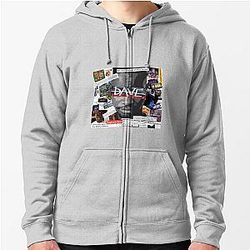 Santan Dave Jackets - Image Collection Classic Zipped Hoodie