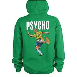 Santan Dave Hoodies - Adriano Psycho Printed Back Hoodie