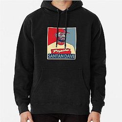 Santan Dave Hoodies - Santan Dave Pullover Hoodie