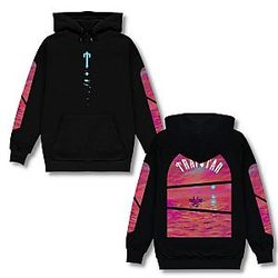 Santan Dave Hoodies - We’re All Alone Classic Printed Hoodie