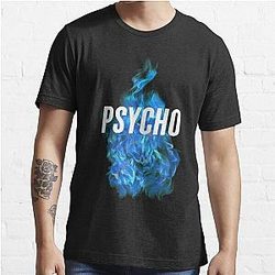 Santan Dave Casual T-Shirts - Psycho Santan Dave Merch T-Shirt