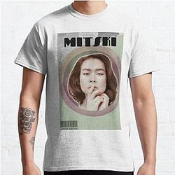 Mitski T-Shirts – Mitski Cute Printed Classic T-Shirt