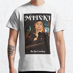 Mitski T-Shirts – Mitski Be the Cowboy Funny Print Classic T-Shirt