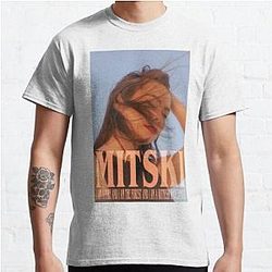 Mitski T-Shirts – Mitski A Burning Hill Poster Printing T-shirt