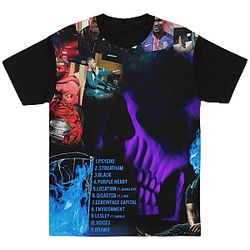 Psychodrama Tracklist Collage LA 1304 Santan Dave T-Shirts