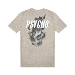 Psycho Grey Reflective DTNK1404 Santan Dave T-Shirts