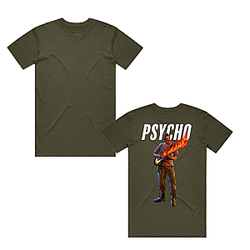 Psycho In The Fire DTNK1404 Santan Dave T-Shirts