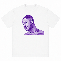 Santandave Hand Drawn Portrait HTCT1506 Santan Dave T-Shirts