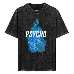 Psycho PTTT3107 Washed  Santan Dave T-Shirts
