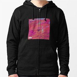 Santan Dave Hoodies - Printed Fashion Santan Dave Zipper Hoodie