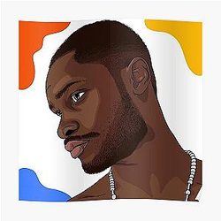 Santan Dave Printed Posters - Santan Dave Merch Poster