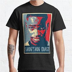 Santan Dave T-Shirts - Fashion Printed Santan Dave T-Shirt