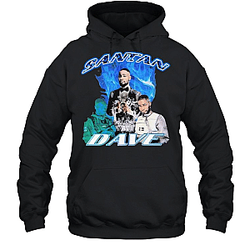 Santan Dave Blue Smoke Pullover Hoodie