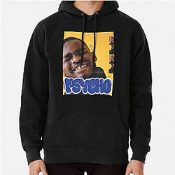 Santan Dave Hoodies - Santan Dave Psycho Pullover Hoodie