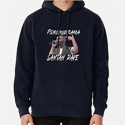 Santan Dave Hoodies - Santan Dave Psychodrama Santan Dave Pullover Hoodie