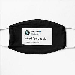 Santan Dave Face Masks - Santan Dave Psychodrama Flat Mask