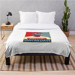 Santan Dave Blanket - Santan Dave Throw Blanket