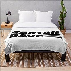Santan Dave Blanket - Santan Dave Throw Blanket