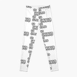 Santan Dave Leggings - Do You Know Santan Dave Leggings