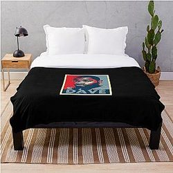Santan Dave Blanket - Santan Dave Hope Throw Blanket