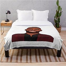 Santan Dave Blanket - Santan Dave psycho Throw Blanket