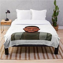 Santan Dave Blanket - Santan Dave psycho Throw Blanket