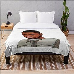 Santan Dave Blanket - Santan Dave psycho Throw Blanket