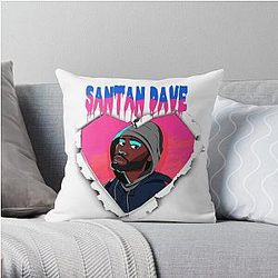 Santan Dave Pillows Cover - Santan Dave Throw Pillow Cover