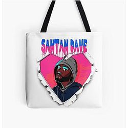 Santan Dave Bags - Santan Dave All Over Print Tote Bag