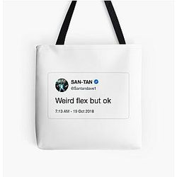 Santan Dave Bags - Santan Dave Psychodrama All Over Print Tote Bag