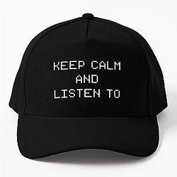 Santan Dave Hats &amp; Caps - Keep Calm And Listen To Santan Dave Baseball Cap